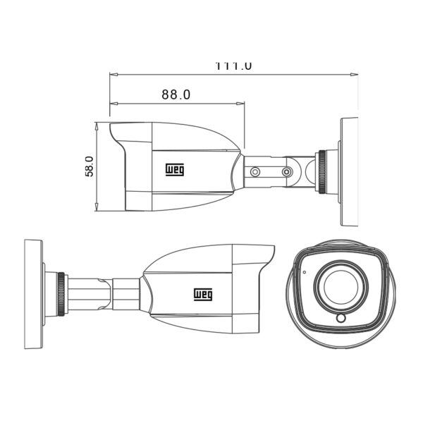Câmera WCAM AN-P012-B11 - Imagem 3