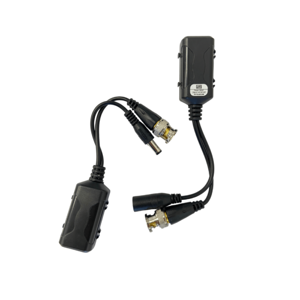 Kit Balun Power 1 Canal 8MP Para CFTV